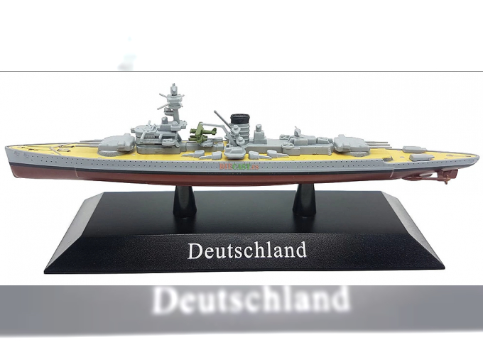 DEUTSCHLAND BATTLESHIP GERMANY 1928