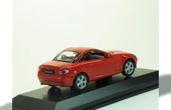 MERCEDES-BENZ SLK350 hard top, High Speed 1:43, red