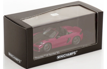 PORSCHE Spyder RS (2023), rubystar with weissach package