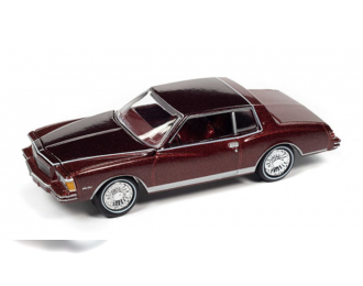 CHEVROLET Monte Carlo (1979), Carmine Poly Body with Dark Carmine Poly Upper Color 