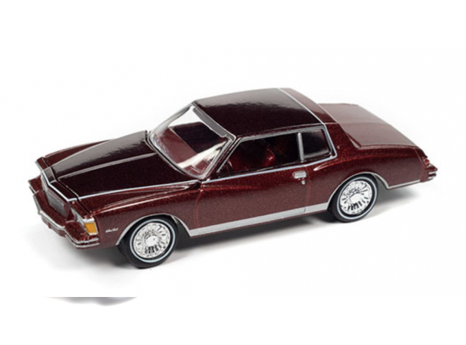 CHEVROLET Monte Carlo (1979), Carmine Poly Body with Dark Carmine Poly Upper Color 