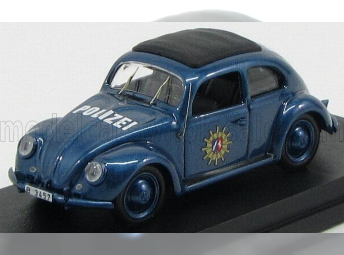 VOLKSWAGEN Beetle Polizei (1956), Blue Met