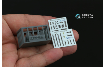 3D Декаль интерьера кабины AH-1Z (Dream Model) (с 3D-печатными деталями)