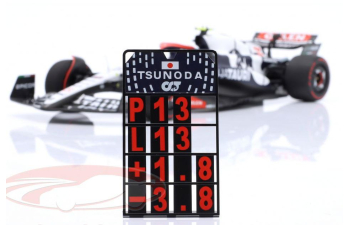 ALPHA TAURI AT04 #22 British GP Formula 1 Yuki Tsunoda (2023)