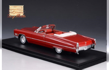 CADILLAC DeVille Convertible (открытый) 1968 Dakota Red