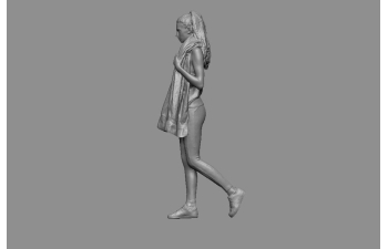 Фигурка Девушка с полотенцем (под покраску)