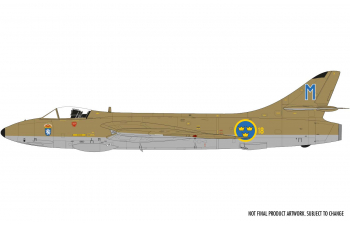 Сборная модель Hawker Hunter F.4/F.5/J.34