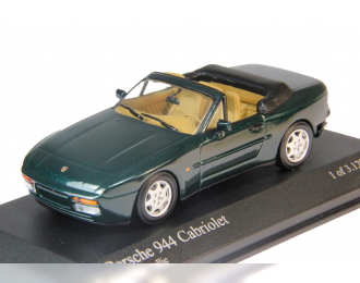 PORSCHE 944 Cabriolet (1991), green metallic