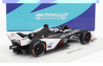 JAGUAR Formula-e I-type 6 Team Tcs Racing №9 7th Diriyah Eprix (2022-2023) Mitch Evans, White Black