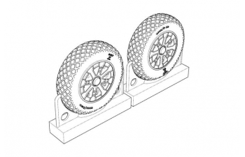 Колеса для F4U Corsair Diamond Thread