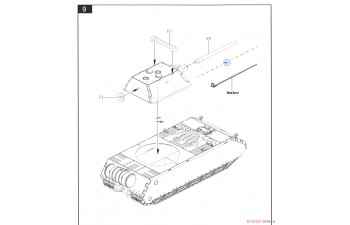 Сборная модель Panzerkampfwagen Maus II