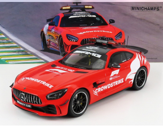 MERCEDES BENZ Gt-r Amg V8 F1 Safety Car Crowdstrike Season (2021) Bernd Maylander, Red