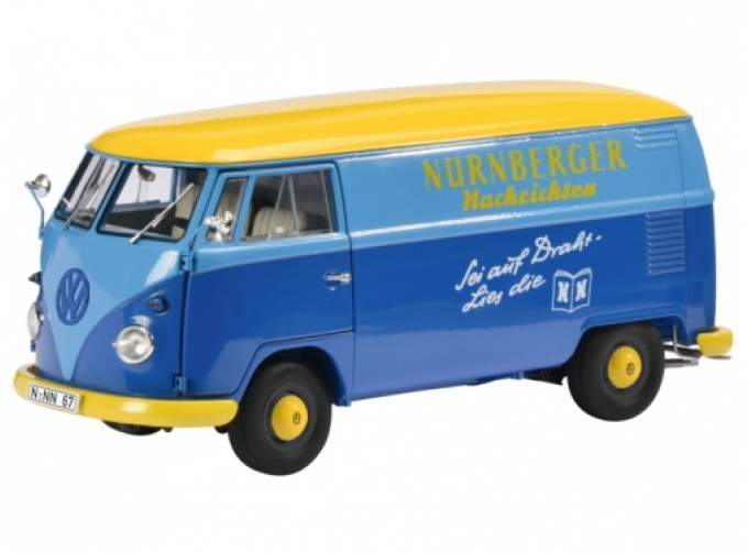 Volkswagen T1 NN фургон, blue / yellow