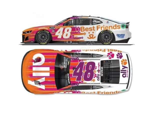 Chevrolet Camaro ZL1 #48 Alex Bowman *Ally Best Friends*, various 2023