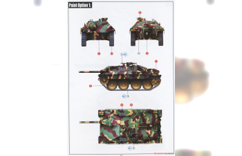 Сборная модель Jagdpanzer38(t)Hetzer Late