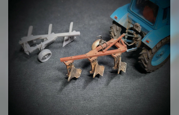Сборная модель плуг ПЛН-3-35