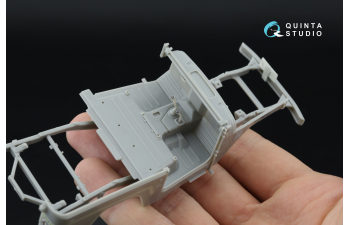 3D Декаль интерьера кабиныToyota FJ43 Land Cruiser series (AK Interactive) (малая версия)