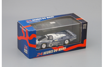 PORSCHE 956 BOSS N 18 24h LE MANS 1983 LAESSIG - PLANKENHORN - WILSON, blue / white