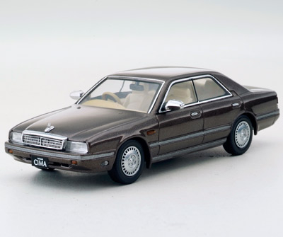 NISSAN Gloria Cima FY31 (1988), brown metallic