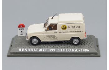 RENAULT 4 F6 Interflora 1986, beige