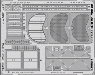 Фототравление для Ju 87R exterior