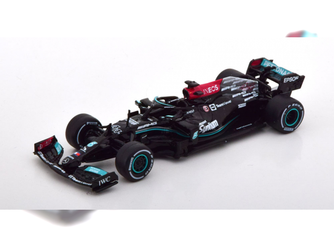 MERCEDES GP F1 W12 Mercedes M12 Eq Power+ Team Amg Petronas Motorsport Formula One N44 Winner Brazilian Gp (2021) Lewis Hamilton (2021), black green