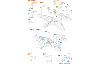 Сборная модель Junkers Ju 87D-3 Stuka ‘Stuka Experten’