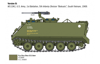 Сборная модель M113a1 Armoured Personnel Carrier Military 1945