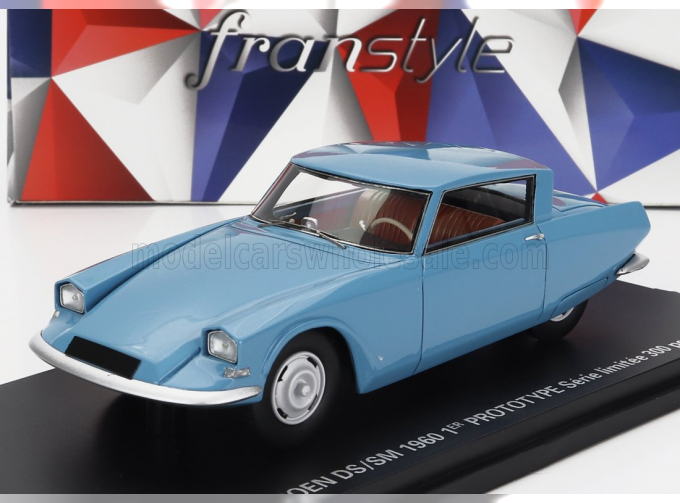 CITROEN Ds/sm First Prototype (1960), Light Blue