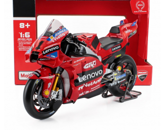 DUCATI Desmosedici Gp24 Team Lenovo №1 Motogp Season (2024) Francesco Bagnaia, Red