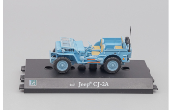 JEEP Willys CJ-2A, blue