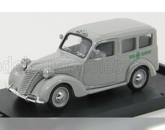 FIAT 1100 Ambulanza Croce Verde Biaggio Milano 1948, Grey