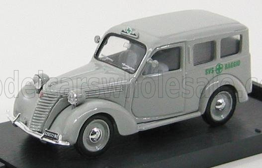 FIAT 1100 Ambulanza Croce Verde Biaggio Milano 1948, Grey