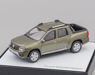 RENAULT Duster Oroch (2015), dark green-metallic