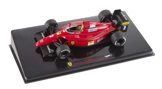 FERRARI 641/2 No.2 Portugal GP Nigel Mansell (1990), red