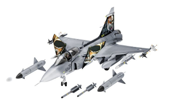 Сборная модель Истребитель Saab JAS 39C Gripen (подарочный набор)