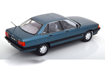 AUDI 100 C3 Saloon (1989), blue-green metallic