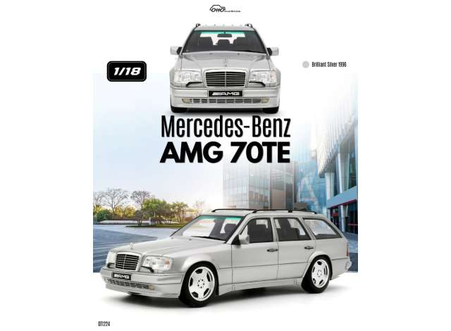 Mercedes-Benz AMG 70TE *Resin series*, brilliant silver 1996