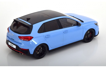 HYUNDAI i30N, light blue black