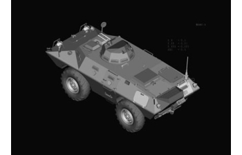 Сборная модель M706 Commando Armored Car in Vietnam