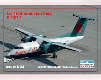 Сборная модель Пассажирский самолет Bombardier Dash 8 Q200 (American West Express)