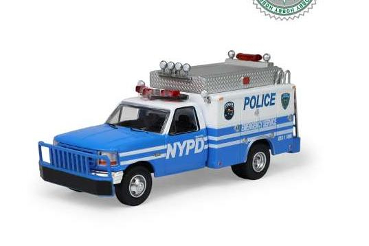 FORD F-350 NYPD Emergency Service *Hot Pursuit* (1995), blue / white