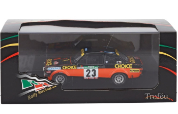 FORD Escort Mkii №23 Rally Of Portugal (1979) Antonio Borges - Pina De Marais, Black Orange