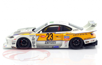 NISSAN S15 Silvia LB Super Silhouette #23 (2021), white / yellow