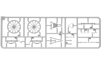 Сборная модель солдаты и небольшая полевая кухня / Crew Military Kleine Feldkuche Hf.14 1945