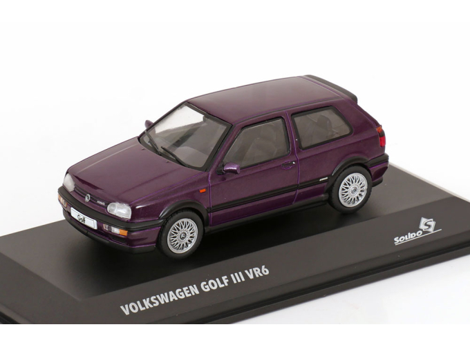 VOLKSWAGEN Golf 3 VR6 (1994), purple metallic