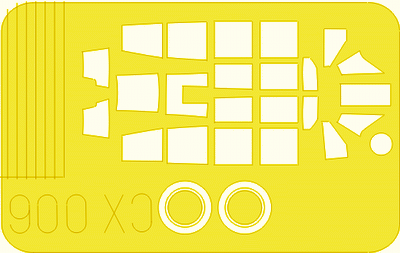 Маска для A6M5 Zero