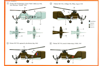 Сборная модель Flettner Fl 282 B-0