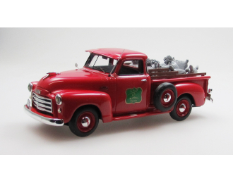 GMC Серии 100 5ти оконный пикап для фермерских хозайств  (1951), красный