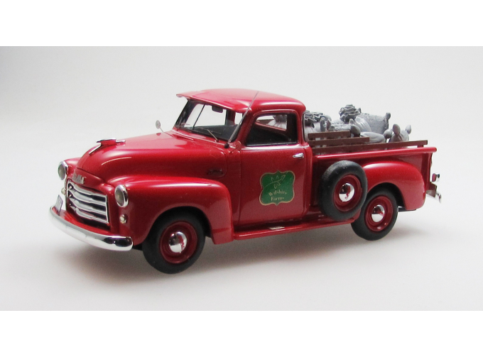 GMC Серии 100 5ти оконный пикап для фермерских хозайств  (1951), красный